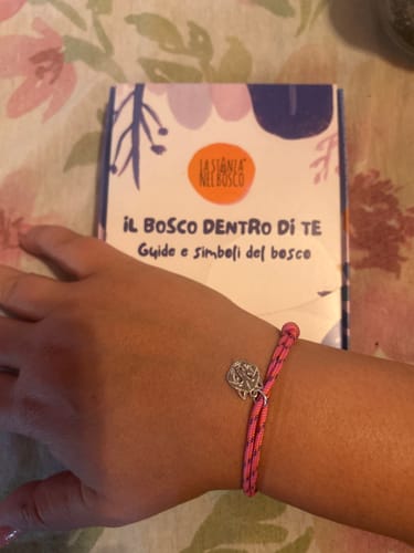 Recensione con foto di un cliente su Cerbiatto - Bracciale animale guida