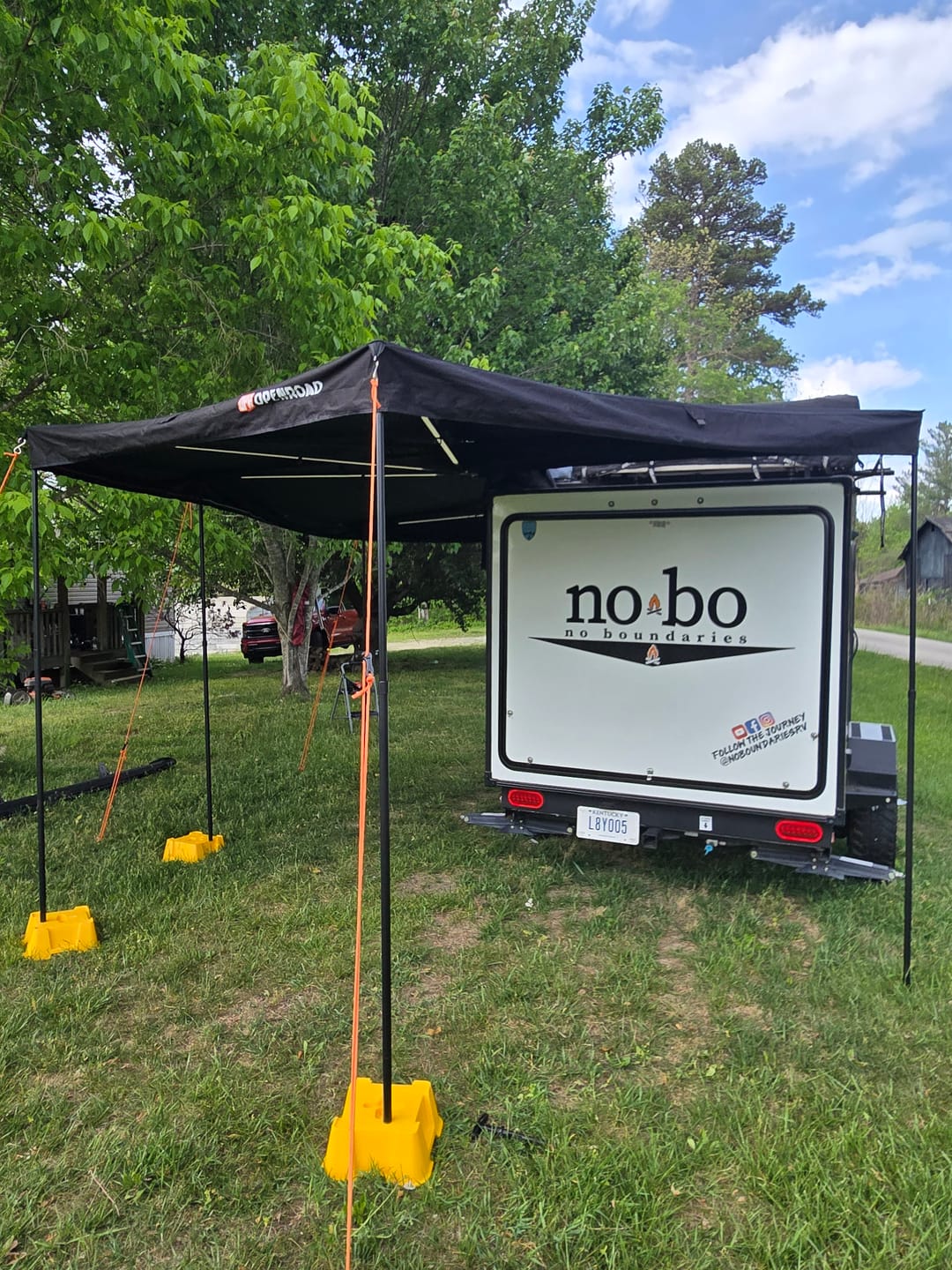 Customer photo review of OPENROAD 270 Degree Awning XL