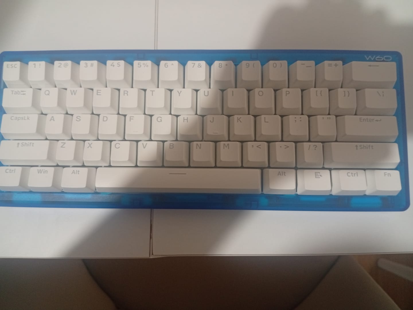Customer photo review of Wraith W60 Klavye (Manyetik Switch / HE)