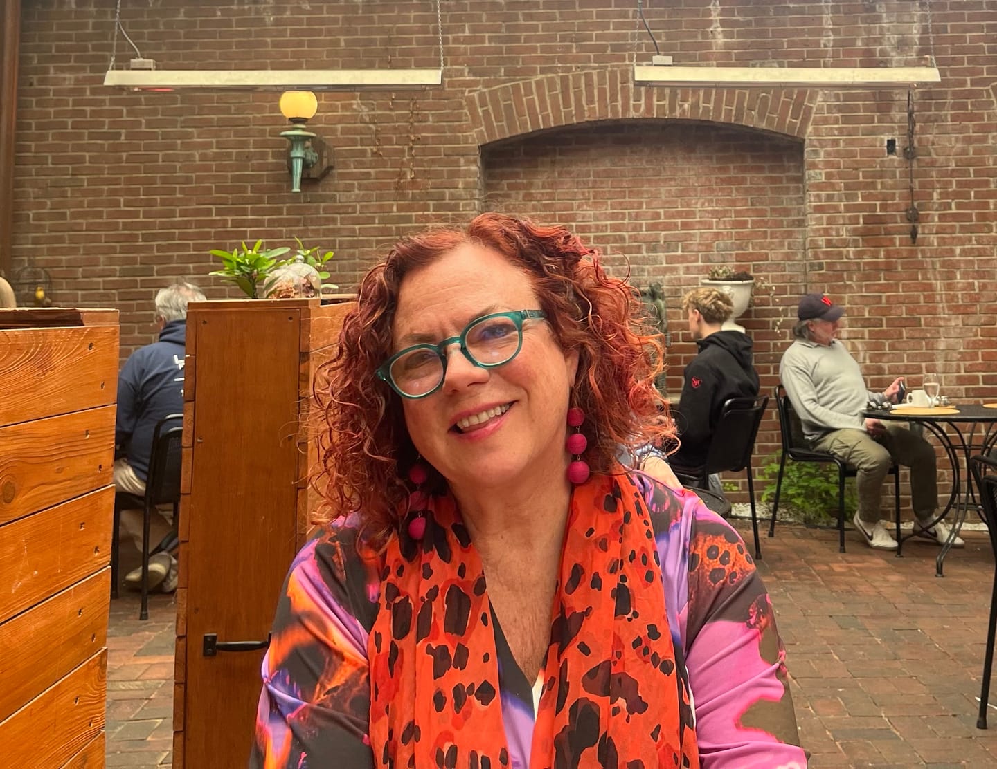 Customer photo review of Gekko Cocoon Dress, Orchid
