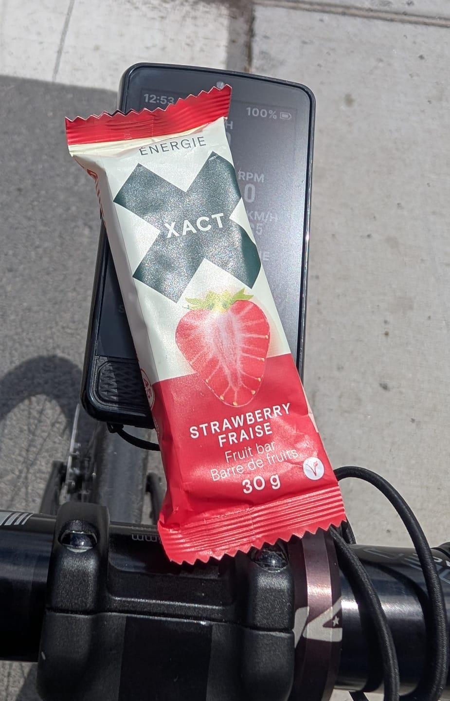 Customer photo review of XACT Energy Bars