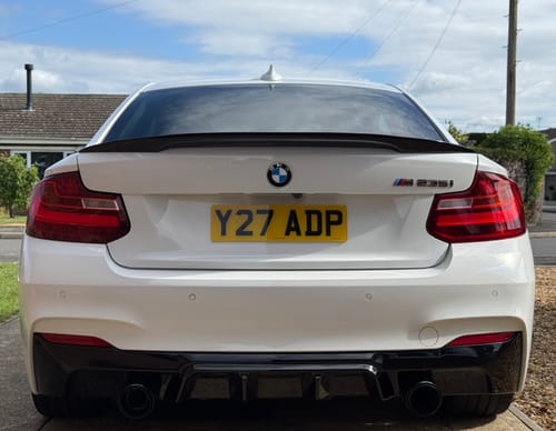 Customer photo review of BMW F87 M2 & F22 2 Series Performance Style Gloss Black Rear Spoiler