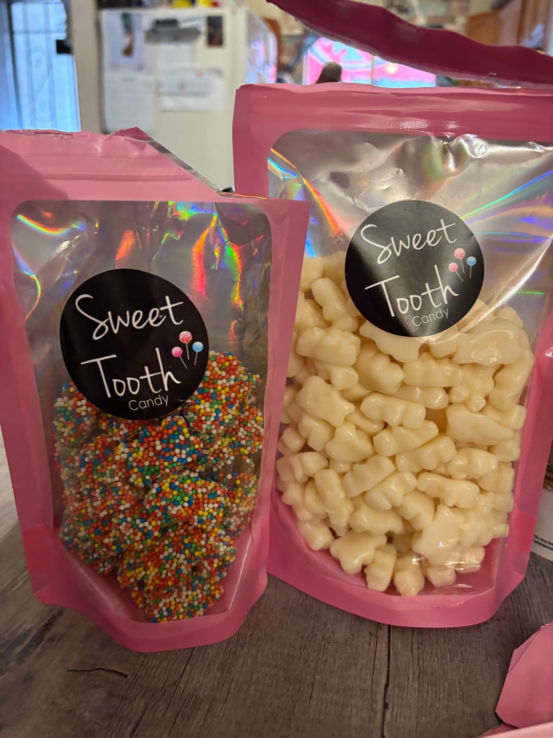 Customer photo review of Just Enough - Sprinkle Gummy Bears