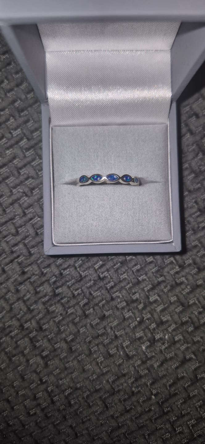 Customer photo review of Christina Eternity Ring