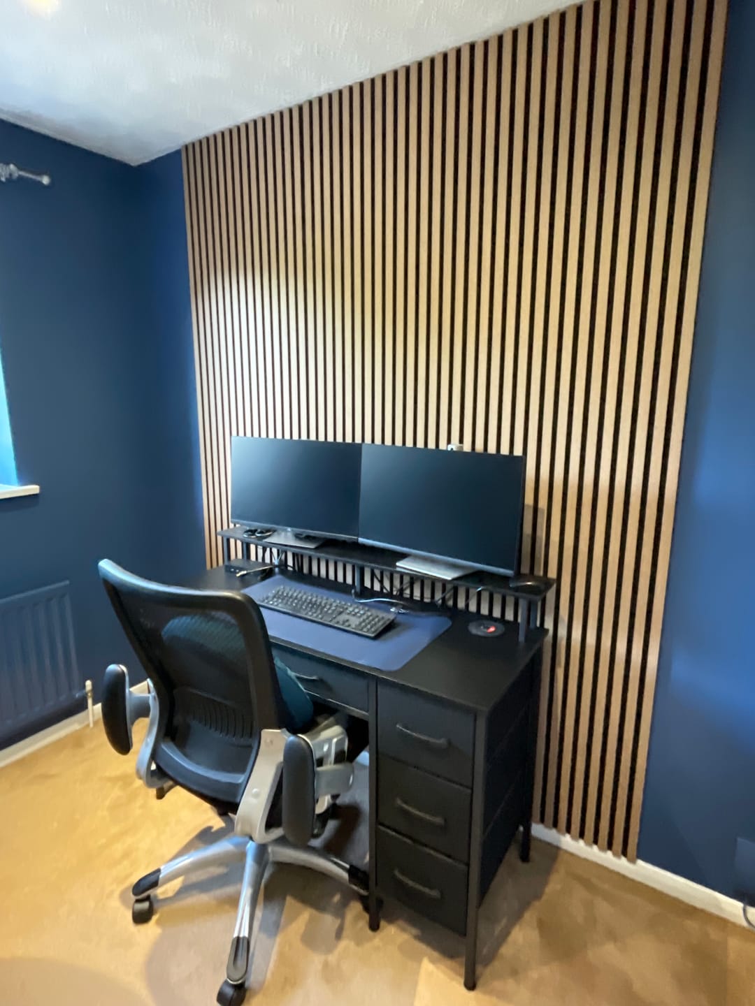 Customer photo review of Wall Panel Installation Adhesive
