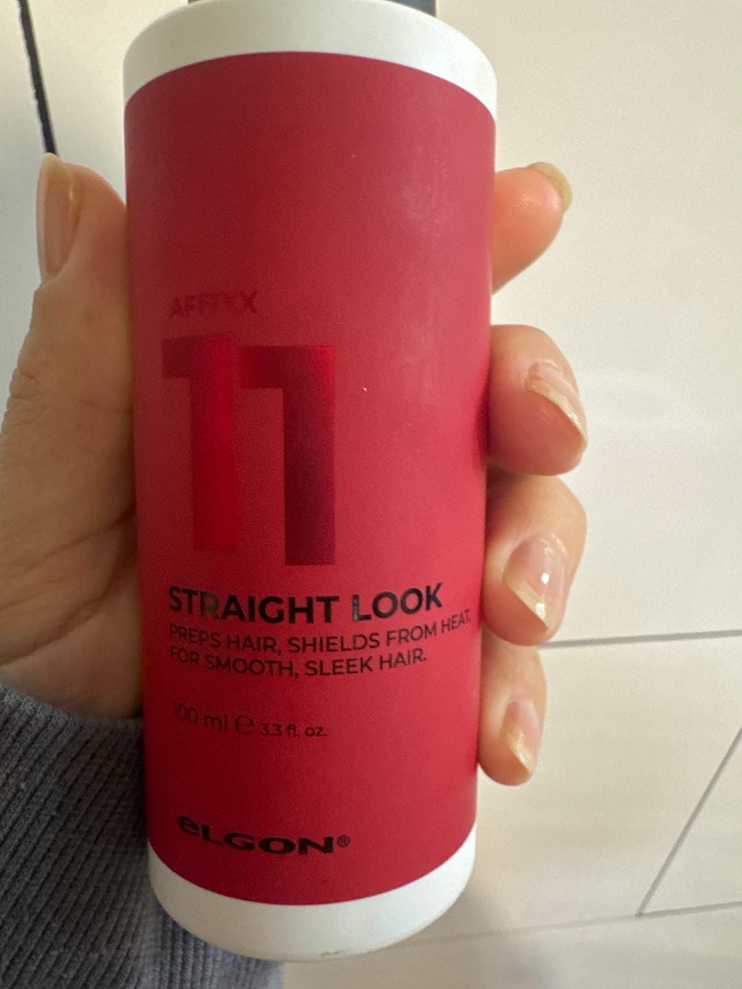 Customer photo review of Termoprotector Affixx 11 Elgon