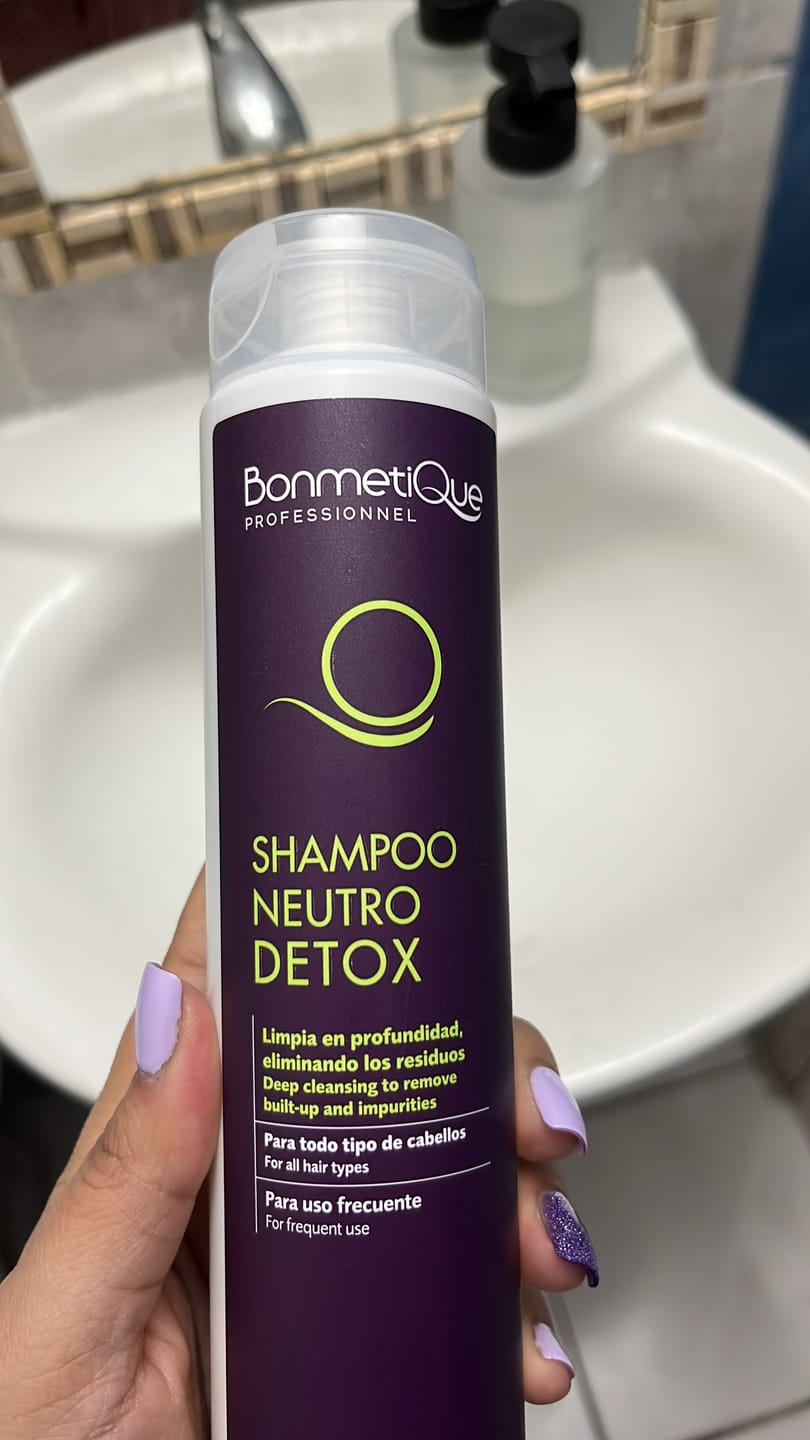 Customer photo review of Shampoo Neutro Detox Bonmetique