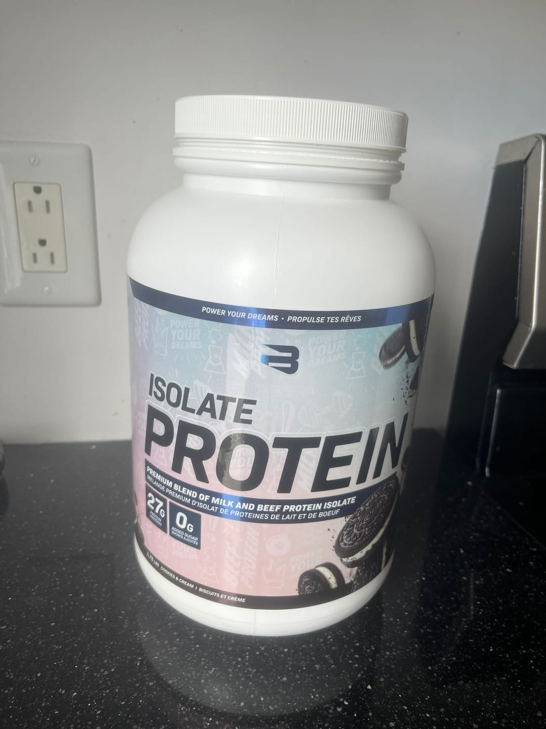 Customer photo review of Isolate Protein