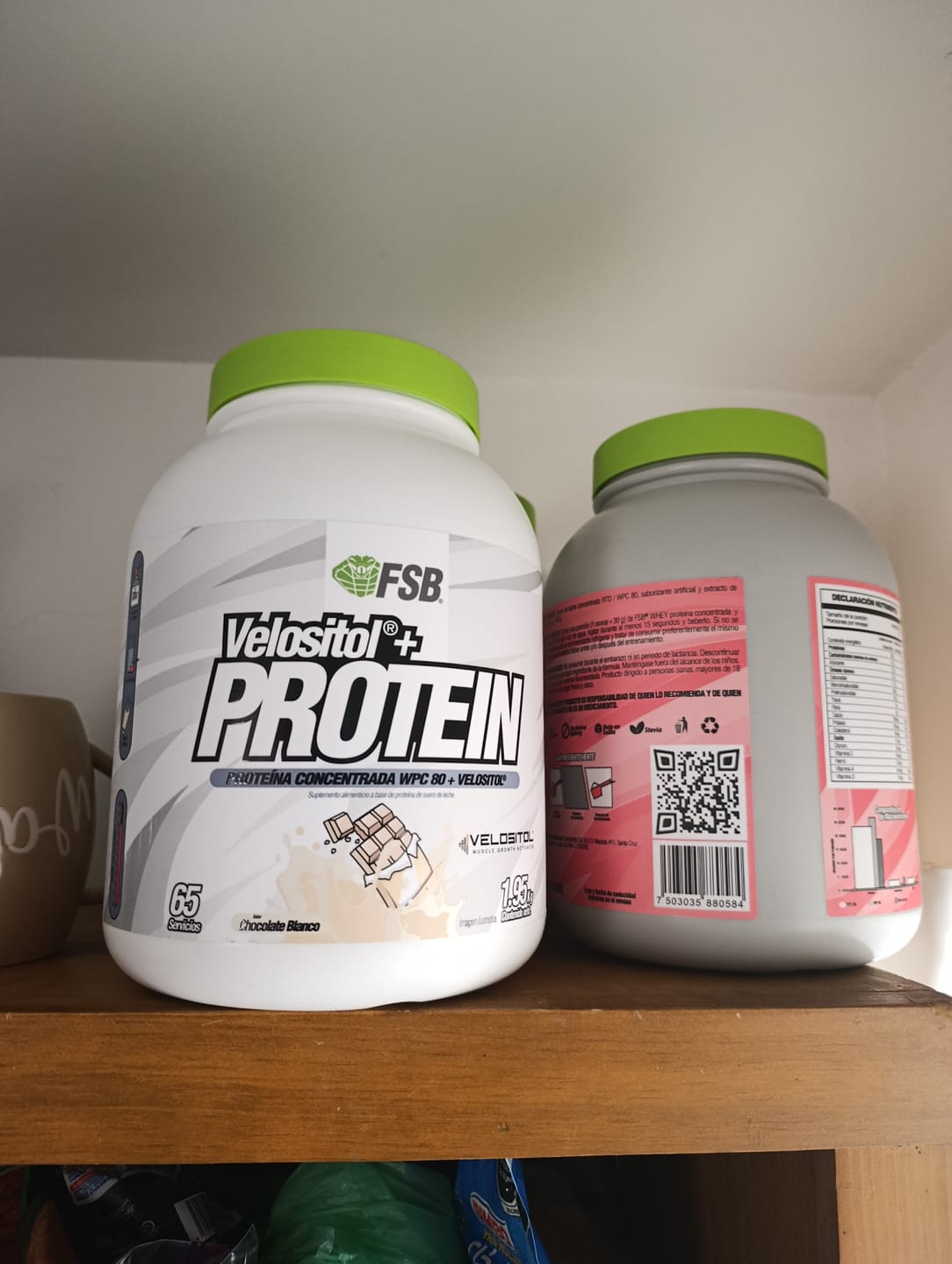 Customer photo review of Proteína con Velositol