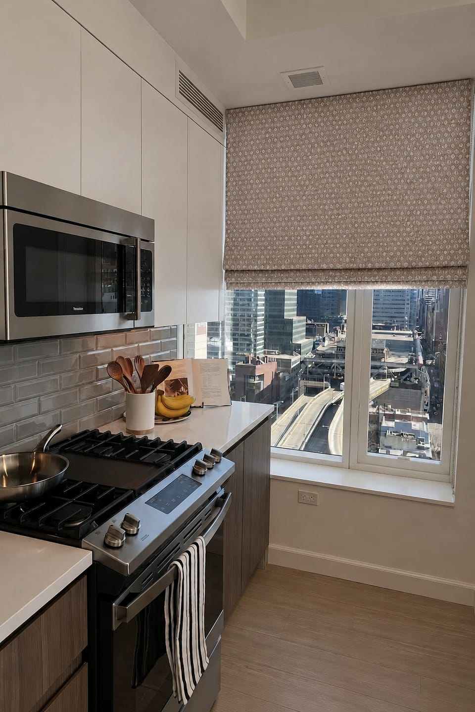 Customer photo review of Sloan Custom Roman Shades