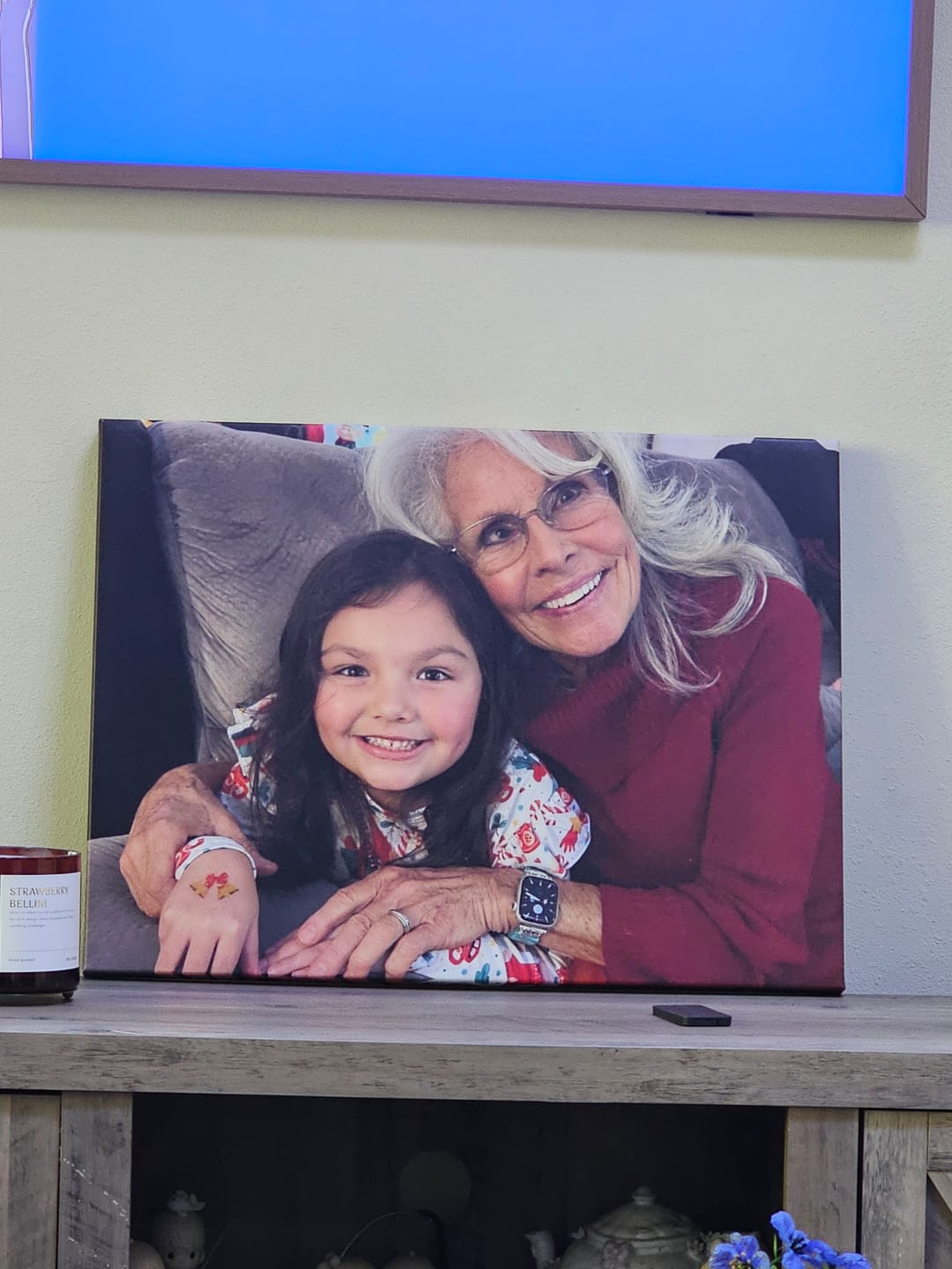 Customer photo review of Create Your Own Legendary Wall Art