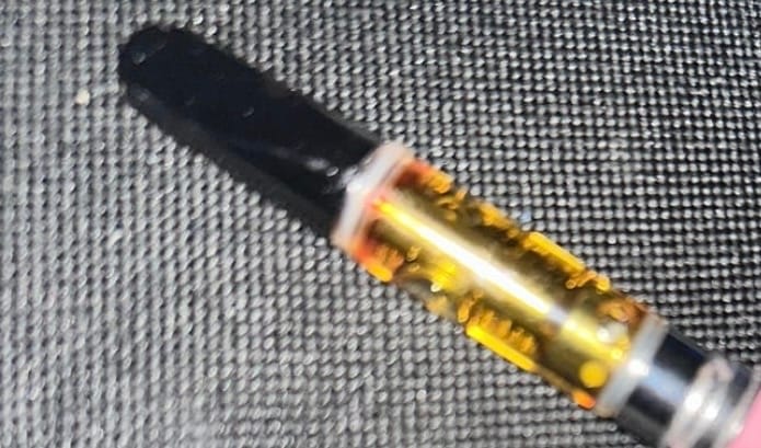 Customer photo review of 1 Gram THCA Blend Vape Cartridge | Wedding Cake - Indica
