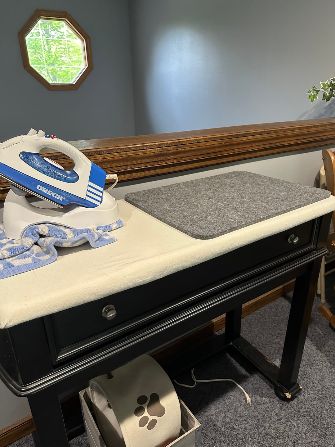 Customer photo review of Large Felted Wool Pressing Mats