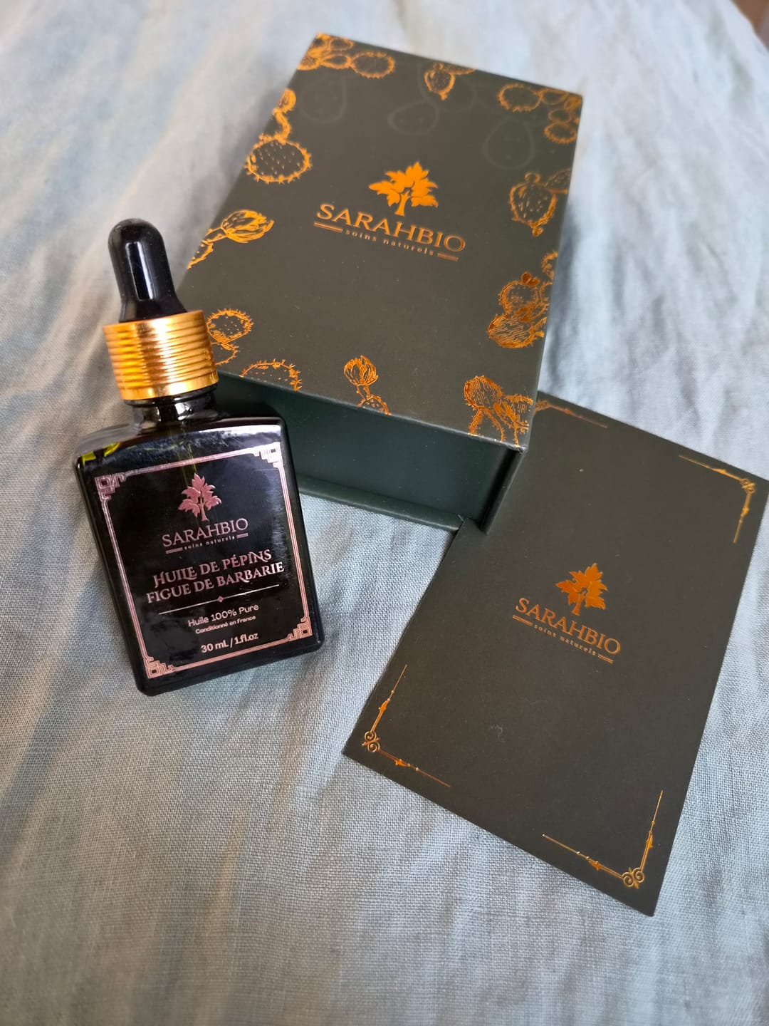 Customer photo review of Huile de pépins de figue de barbarie Bio | 30 ml