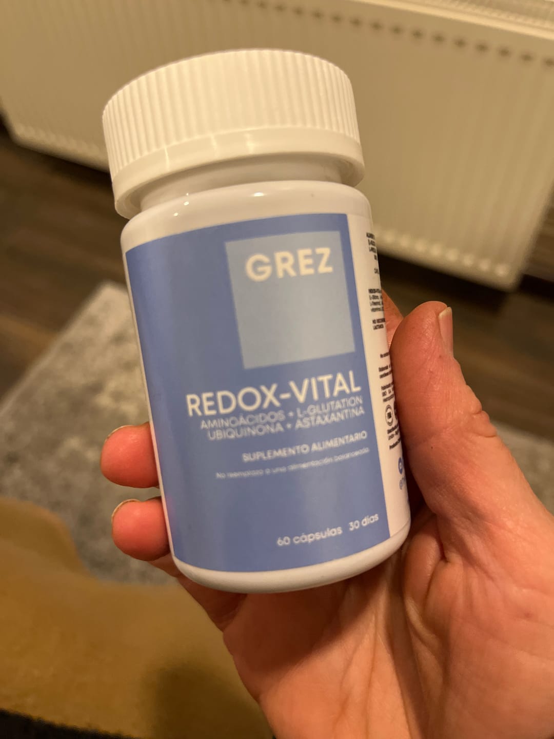 Customer photo review of REDOX-VITAL - Aminoácidos, L-glutation, vitaminas y minerales