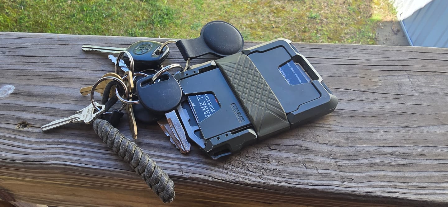 Customer photo review of M1 MAVERICK™ WALLET - SPEC-OPS - SINGLE POCKET DTEX