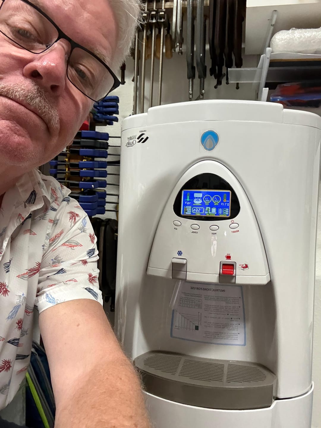 Customer photo review of NUBE SS30: Atmospheric Water Generator (8 Gal/day) 110V/220V.