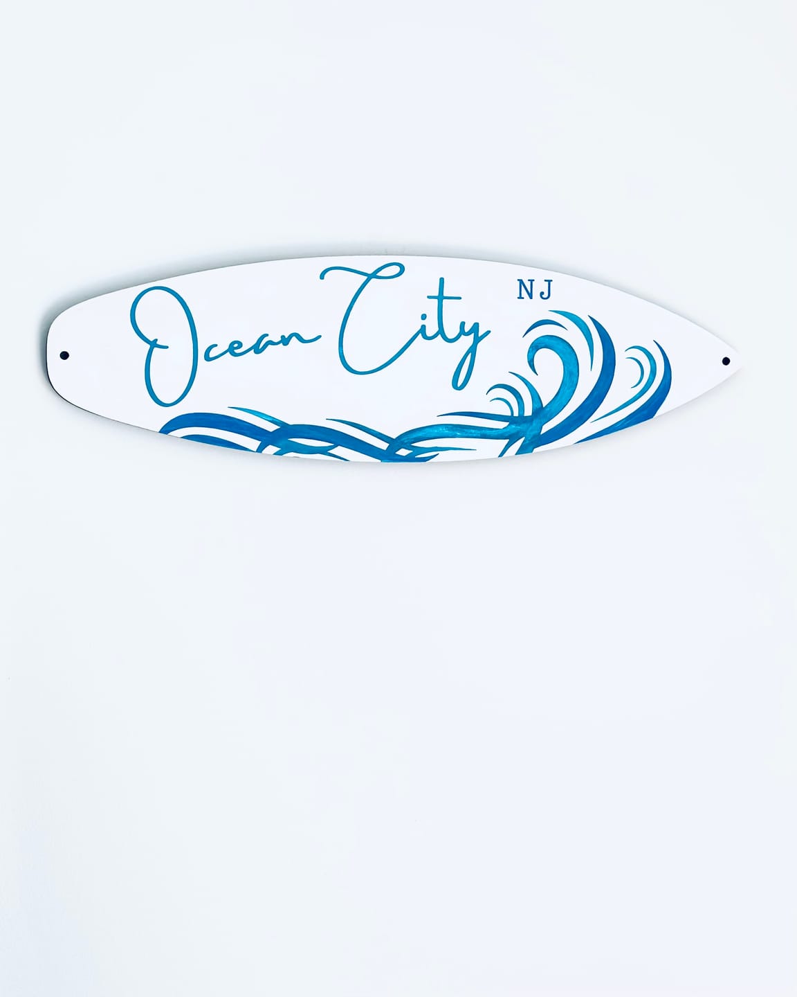 Customer photo review of Bigger Better | Unfinished Wood Surfboard Shape | DIY Craft Cutout |