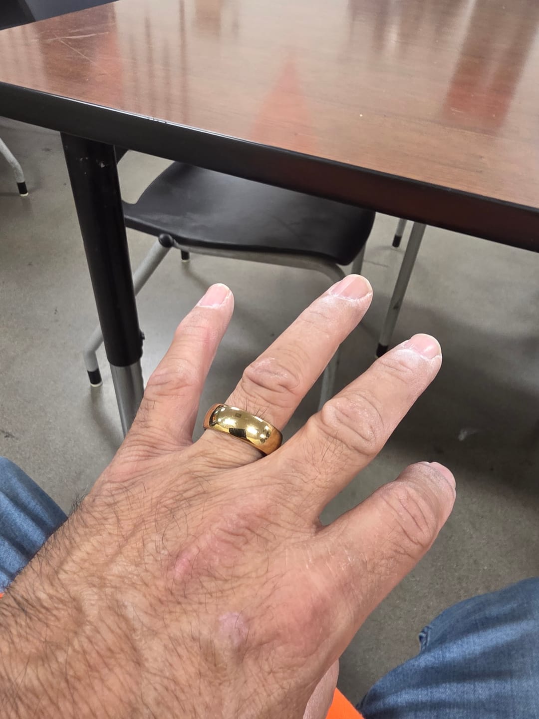 Customer photo review of High Polished Yellow Gold - 8mm