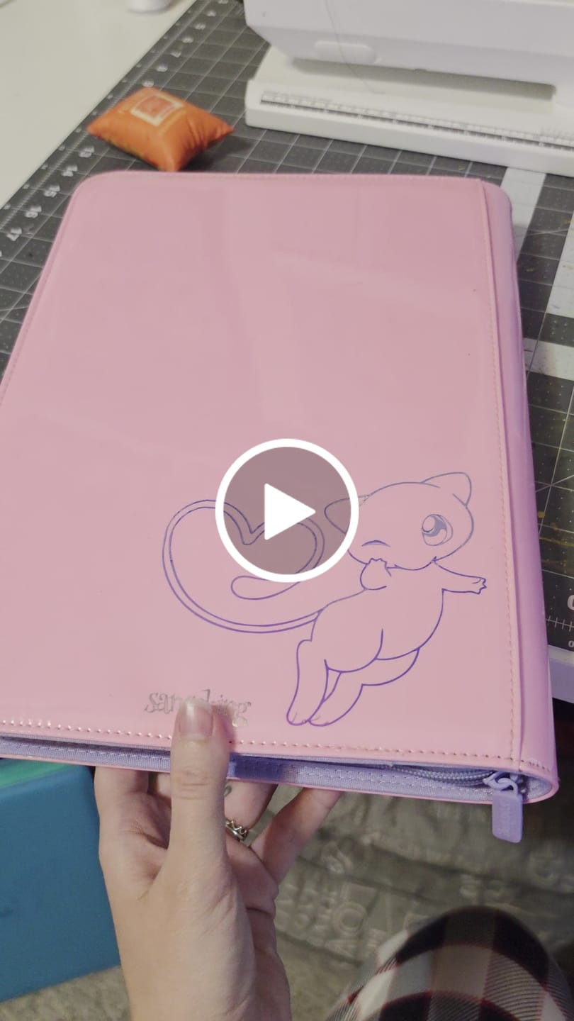 Customer video review of Coral Binder Series - PU Leather Zipper 9-Pocket Coral Pink