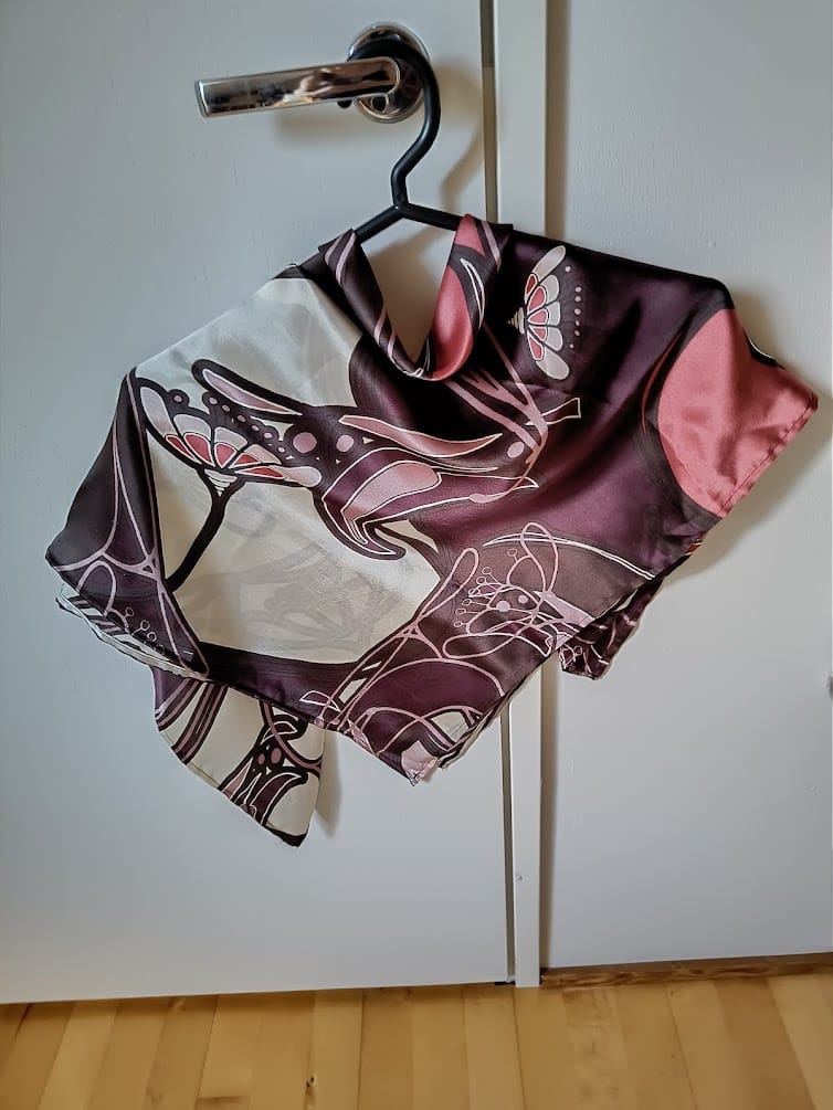 Customer photo review of Kuviollinen Silkki - Pala