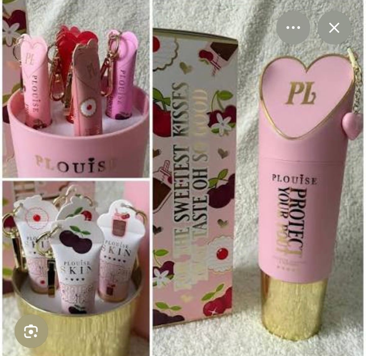Customer photo review of Protect Your Pout Lip Conditioner XL Gift Set