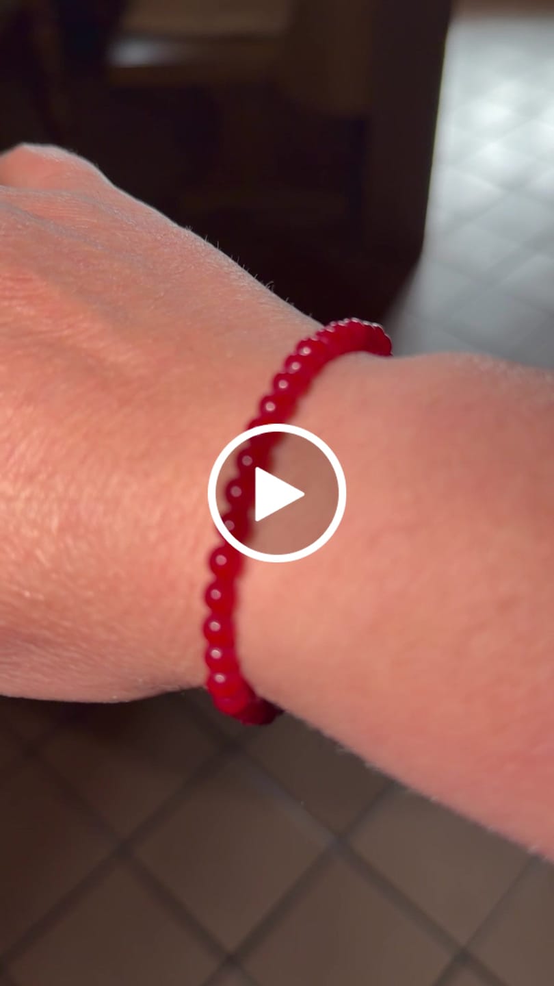 Customer video review of Karneol Armband - Perlen