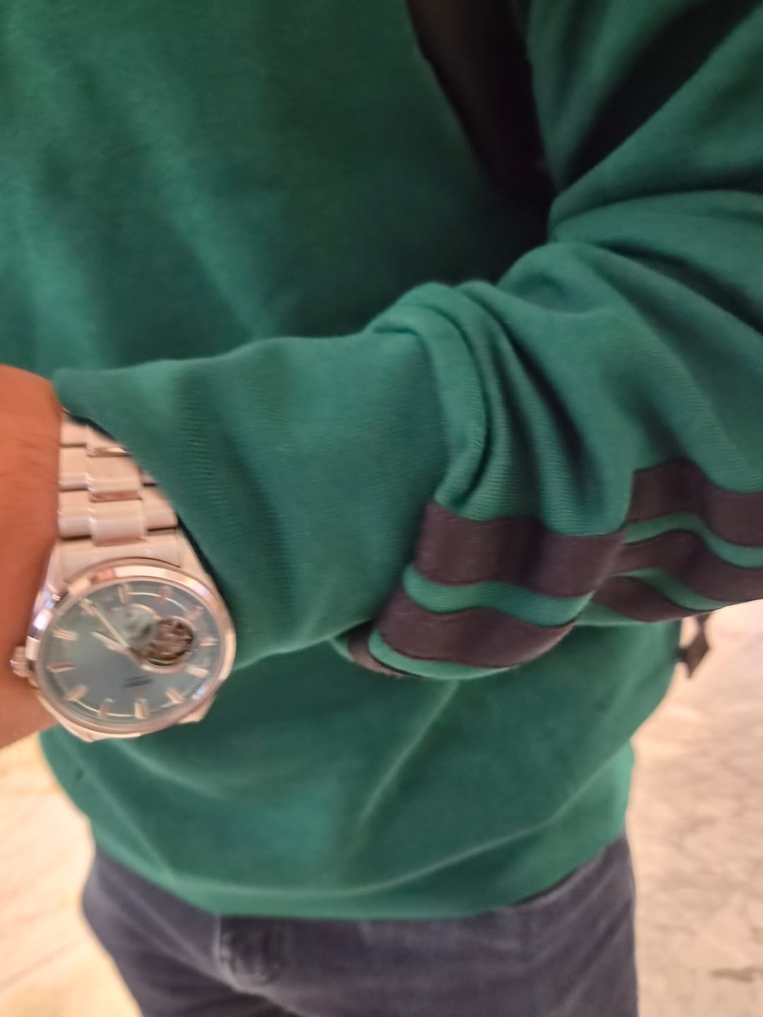 Customer photo review of Reloj Orient Automatic RA-AR0009L Open Heart 40.8 mm