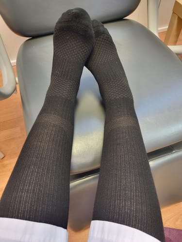 Customer photo review of Støttestrømper