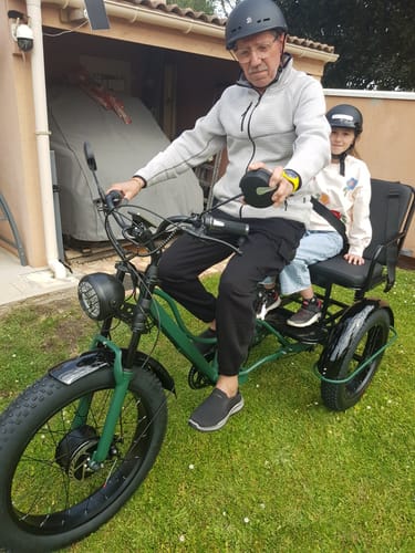 Customer photo review of Vélo Électrique 3 Roues Fat Bike – Treefat 2