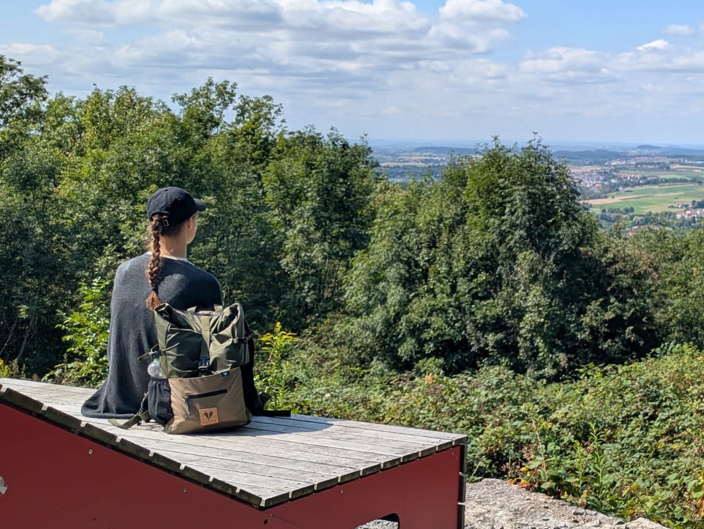 Customer photo review of BERGMENSCH® Rolltop Rucksack HANS