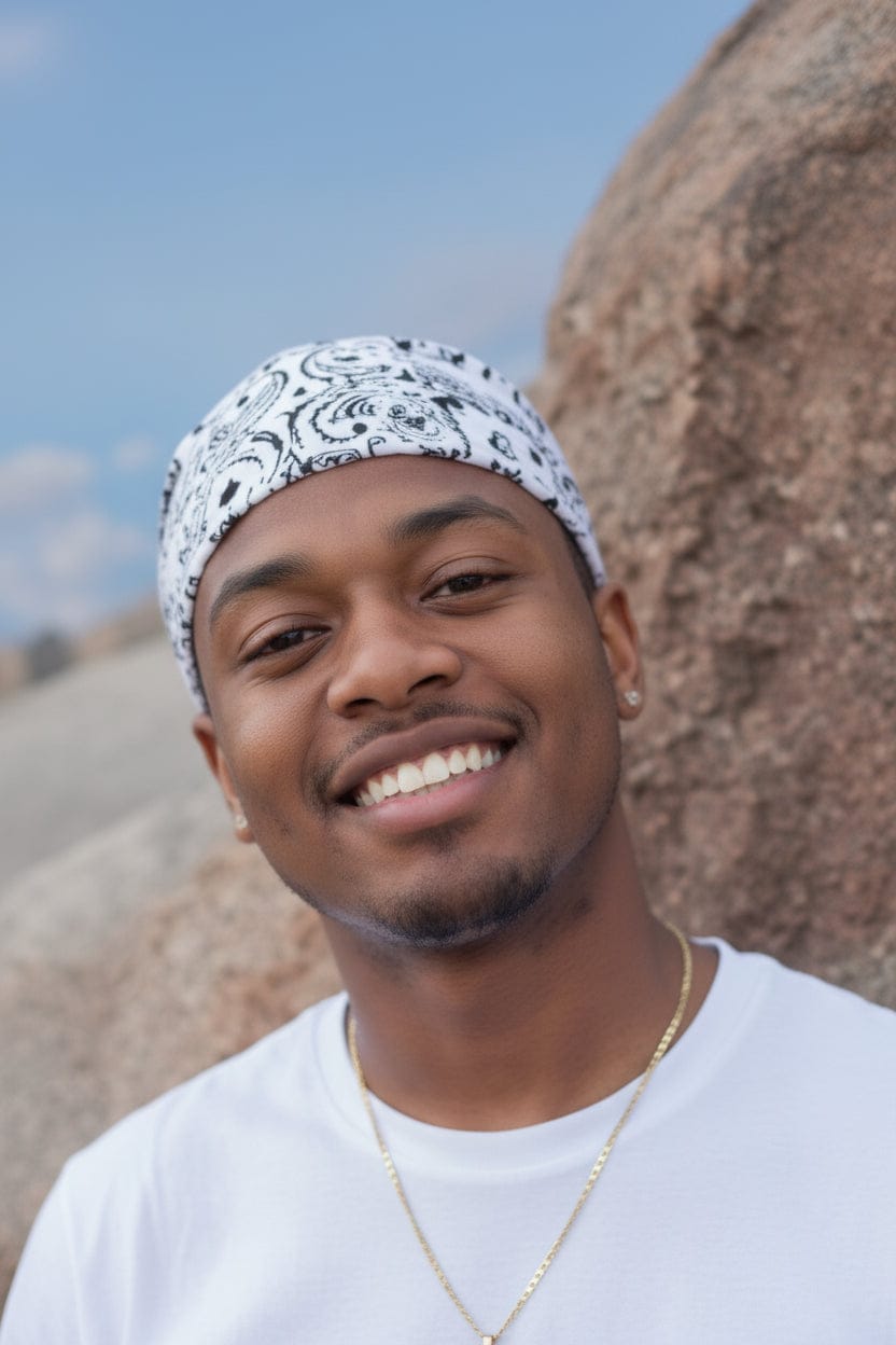 Customer photo review of GRAXON Essential Bandanas