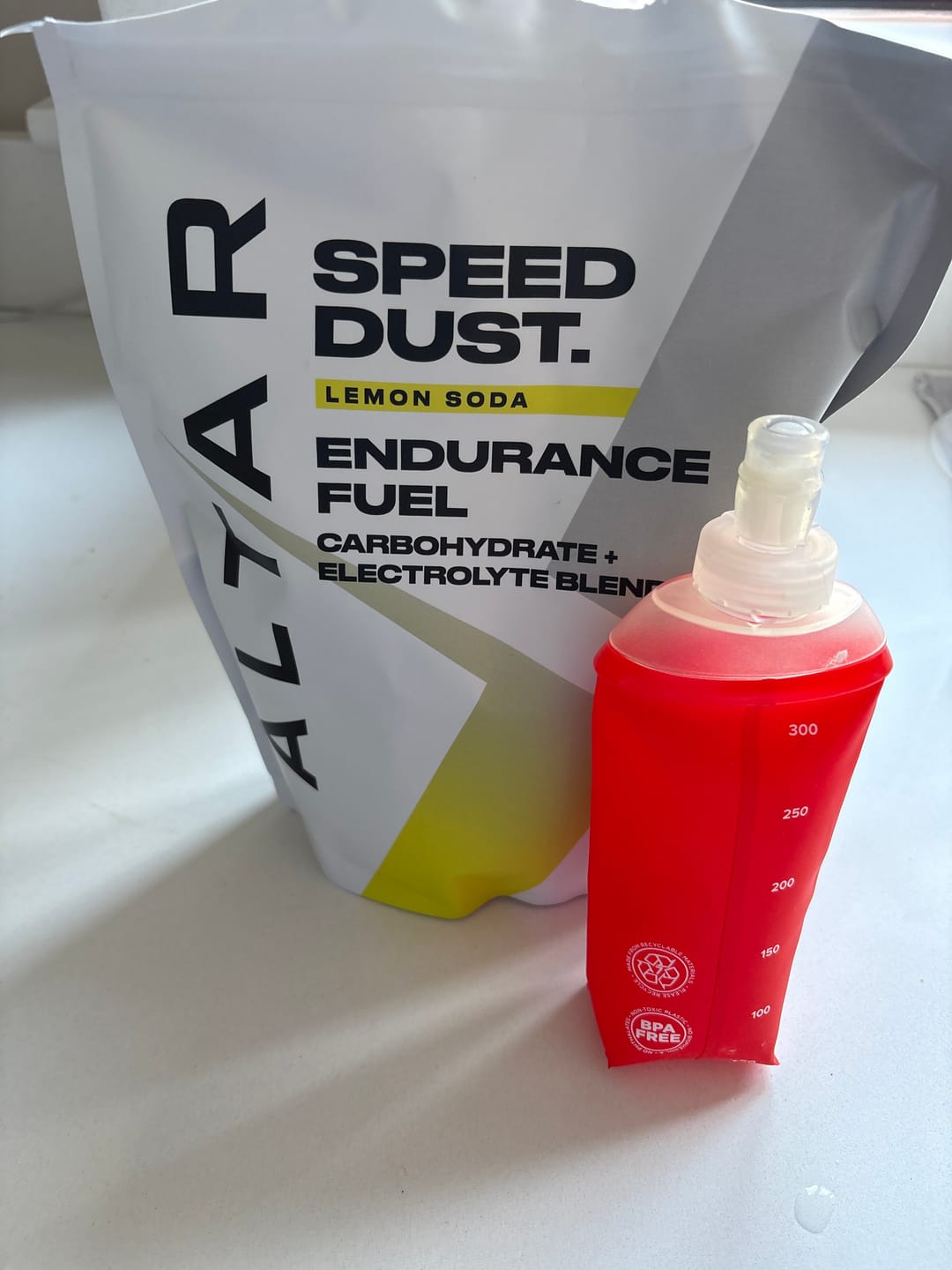 Customer photo review of SPEED DUST - NEW LOOK, SAME DUST.