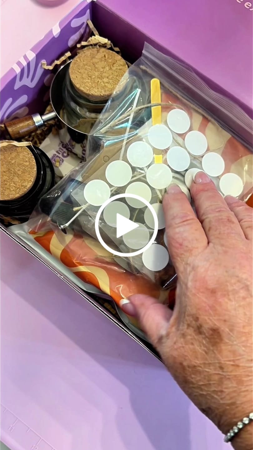 Customer video review of This Month's Craft Candle Making Kit