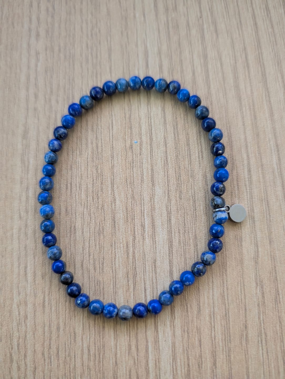 Customer photo review of Lapis Lazuli Bracelet Mini