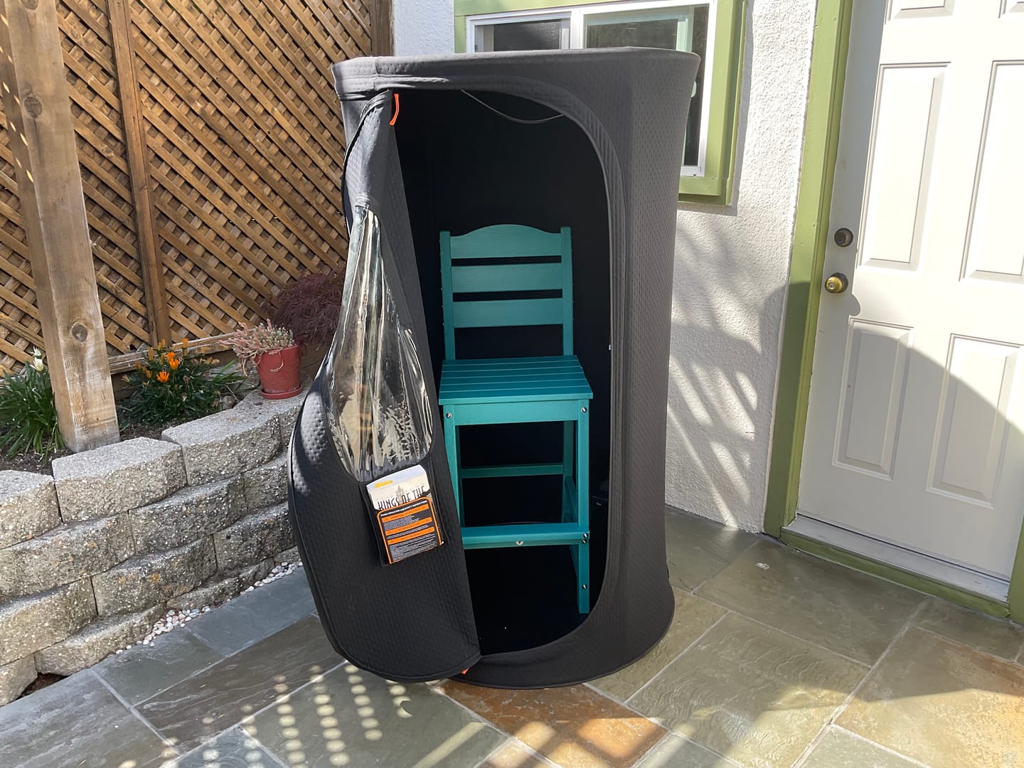 Customer photo review of The Sauna Pod 2.0