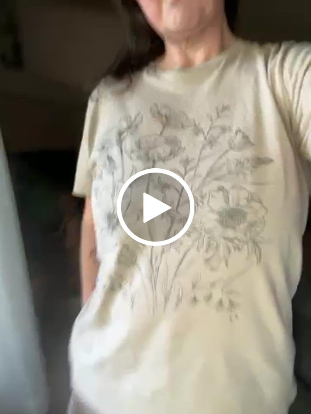 Customer video review of Consider How Tee