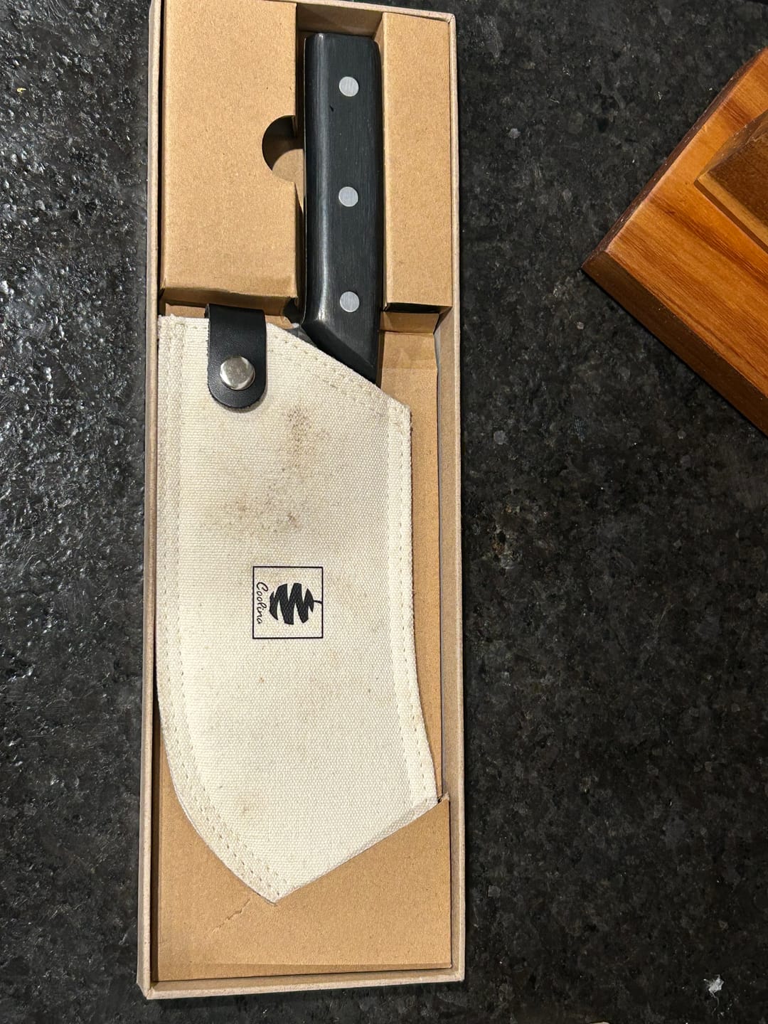 Customer photo review of Daozi 8" Butcher Knife