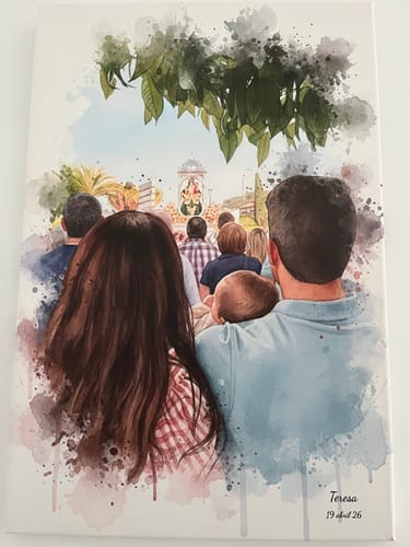 Customer photo review of Vuestra foto como obra de arte – con vista previa en vivo, como póster o lienzo