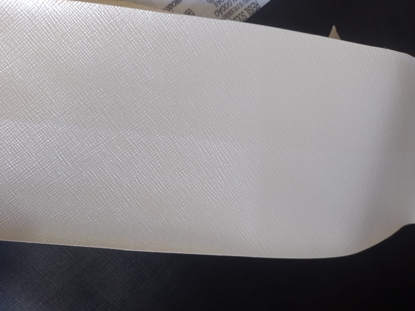 Customer photo review of PRADA METALIZADO 0,8MM COM FUNDO MALHA COR PEROLA