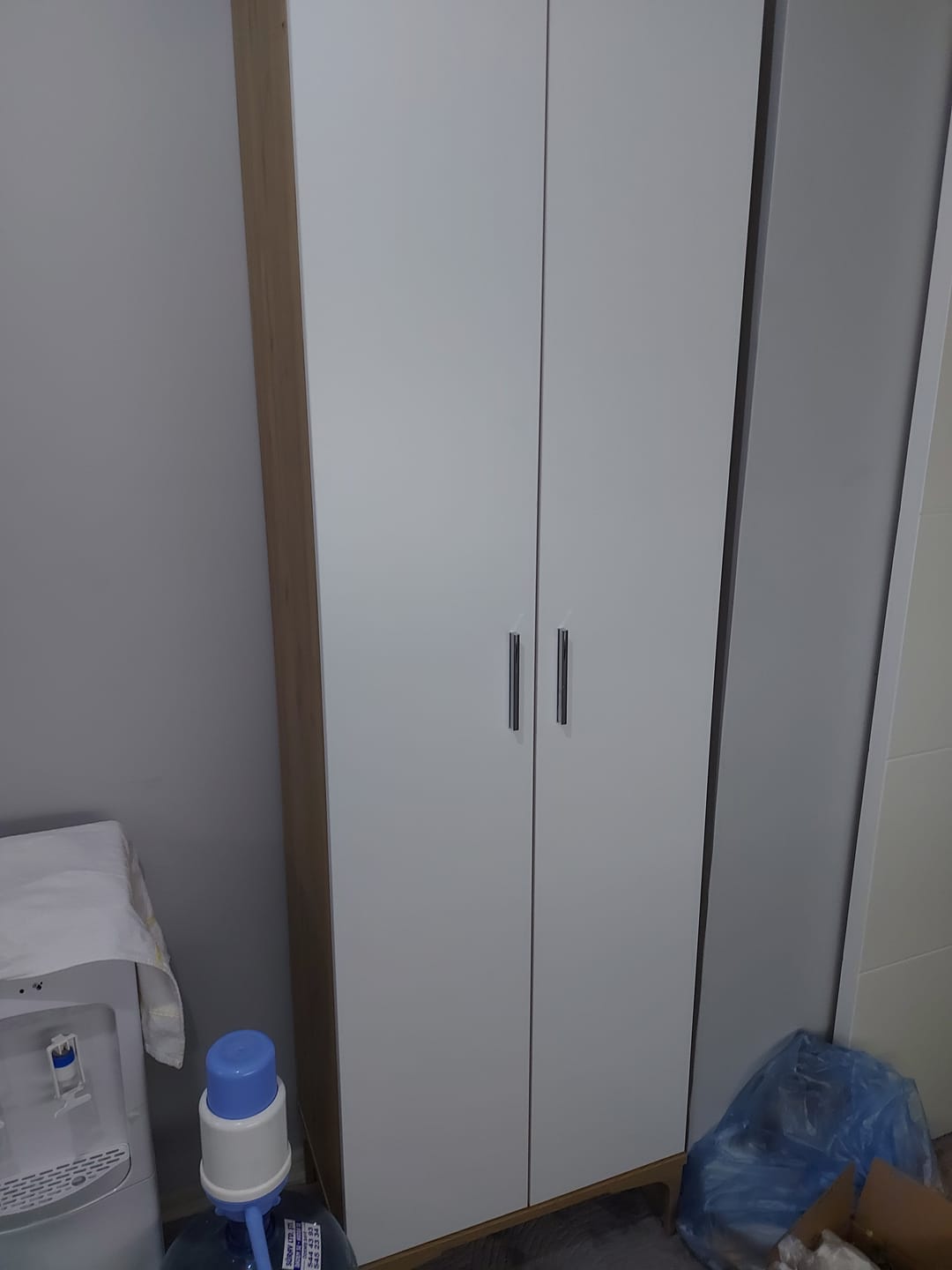 Customer photo review of Rani EA116 Ayakkabılık Portmanto 7 Raflı Çok Amaçlı Dolap Sepet Ceviz - Beyaz
