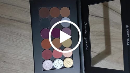 Customer video review of Artist magnetna paleta za senke
