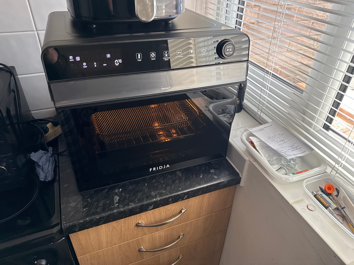 Customer photo review of f77 Super Oven Pro - 30L Digital Air Fryer Oven