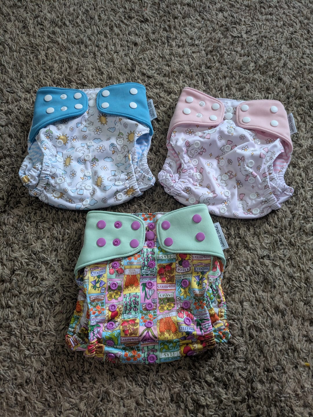 Customer photo review of The Ultimate - One Size Pocket Reusable Cloth Diaper