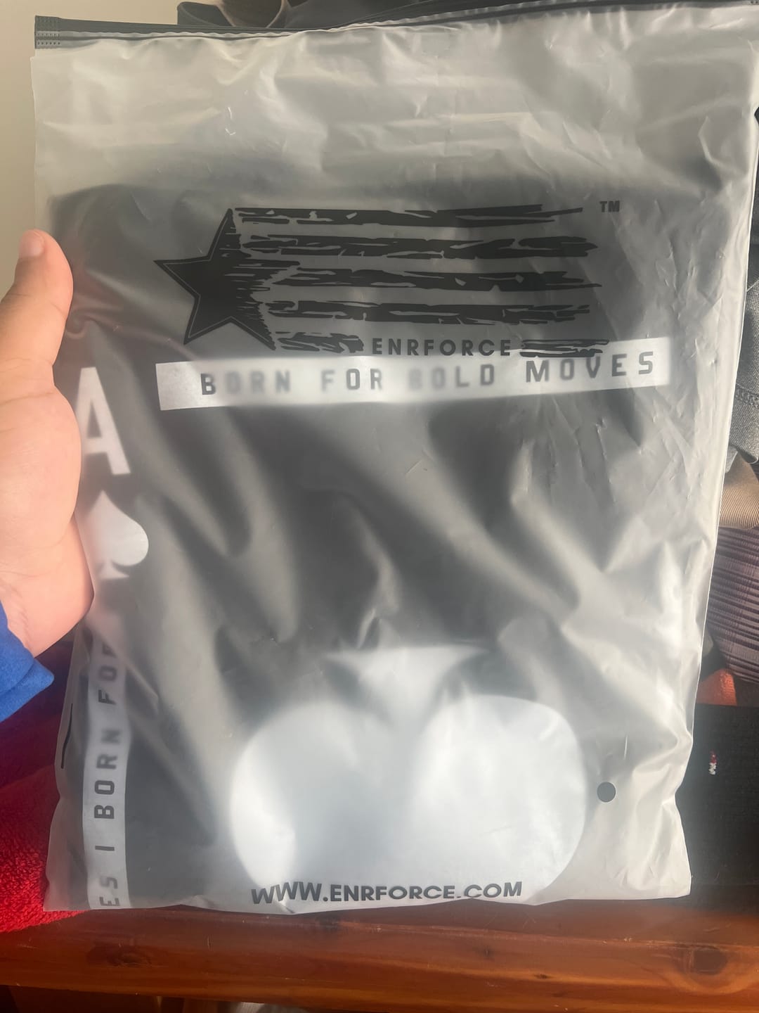 Customer photo review of Bold Moves Tee