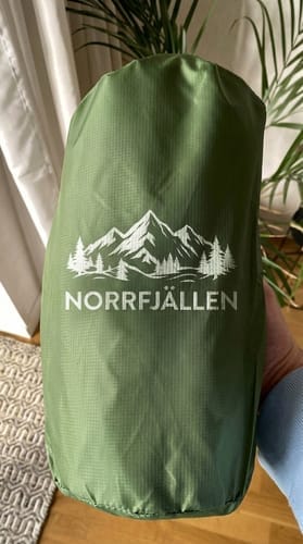Customer photo review of Norrfjällen Ultralätt Kompakt Luftmadrass PRO