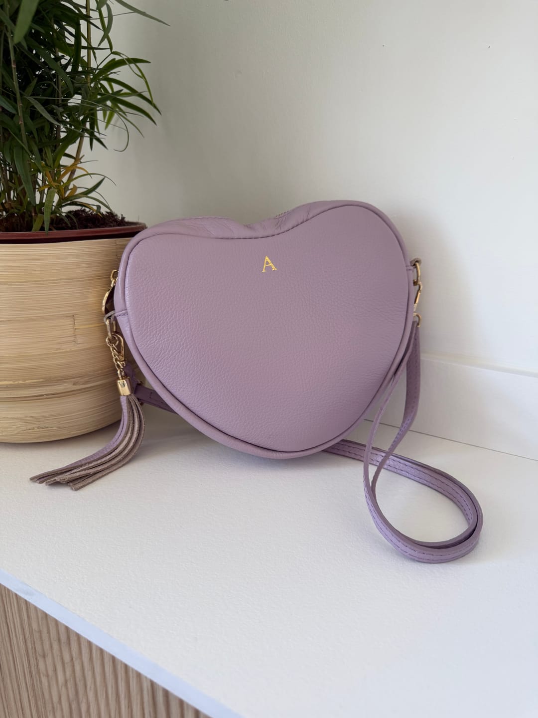 Customer photo review of Ella Heart Bag