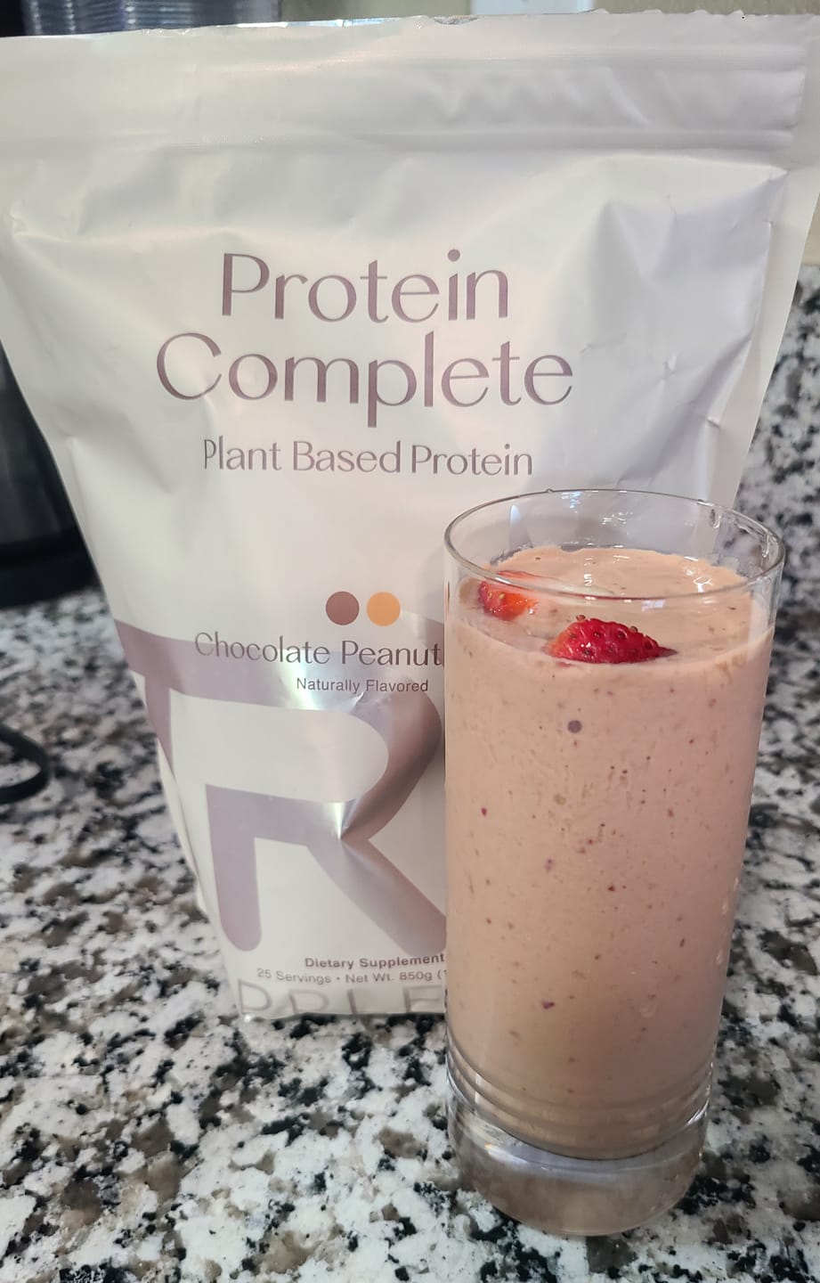 Customer photo review of Protein Complete