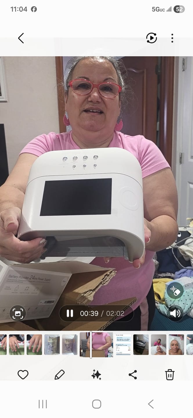 Customer photo review of ONAIL AI Nail Lamp (SUNX PRO)