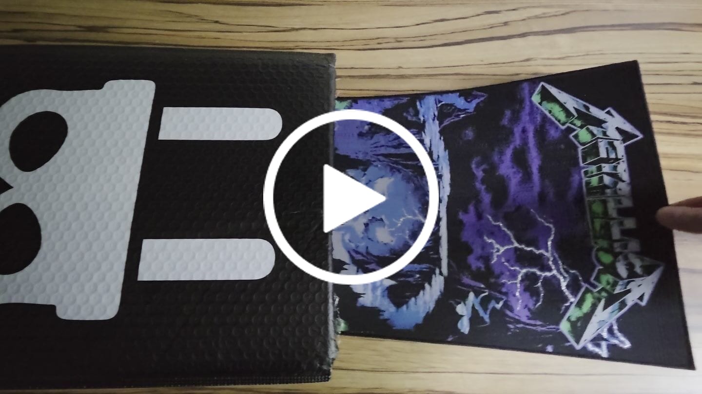 Customer video review of Metallica - Creeping Death - Backpatch
